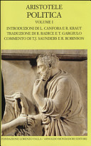Cover  Politica : Vol. 1: Libri 1.-4.
