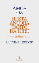 Cover  Resta ancora tanto da dire : l'ultima lezione