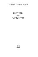 Cover  Proverbi del Veneto