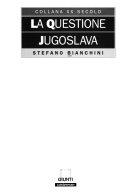 Cover  La questione Jugoslava