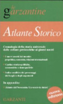 Cover  Atlante storico : cronologia della storia universale