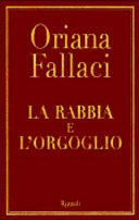 Cover  La rabbia e l'orgoglio