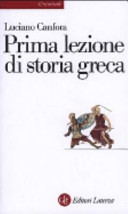 Cover  Prima lezione di storia greca