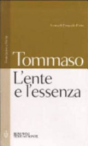 Cover  L'ente e l'essenza
