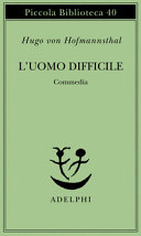 Cover  L'uomo difficile : commedia