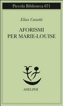 Cover  Aforismi per Marie-Louise