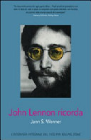 Cover  John Lennon ricorda : l'intervista integrale del 1970 per Rolling Stone