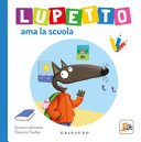 Copertina  Lupetto ama la scuola