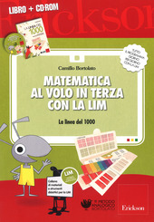 Cover  Matematica al volo in terza con la LIM : la linea del 1000 : metodo analogico Bortolato