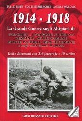 Copertina  1914-1918 la grande guerra sugli altipiani di Folgaria-Lavarone-Luserna-Vezzena-Sette Comuni-Monte Pasubio-Monte Cimone e sugli altri fronti di guerra : testi documenti con 316 fotografie e 10 cartine